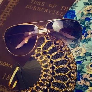 Armani exchange authentic preowned sunglasses